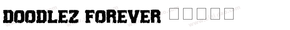 Doodlez Forever字体转换